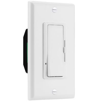 0-10V Digital IC Rocker Paddle Slider Dimmer Switch Controller Wall Mount Unit