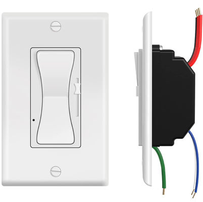 0-10V Wall Mount Dimmer Switch Fan Speed Regulator 110V-277V AC Controller Unit