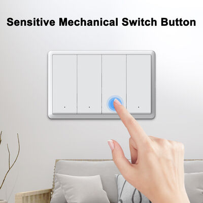 2gang Sensitive Button Click On Off Switch with Wifi App Control