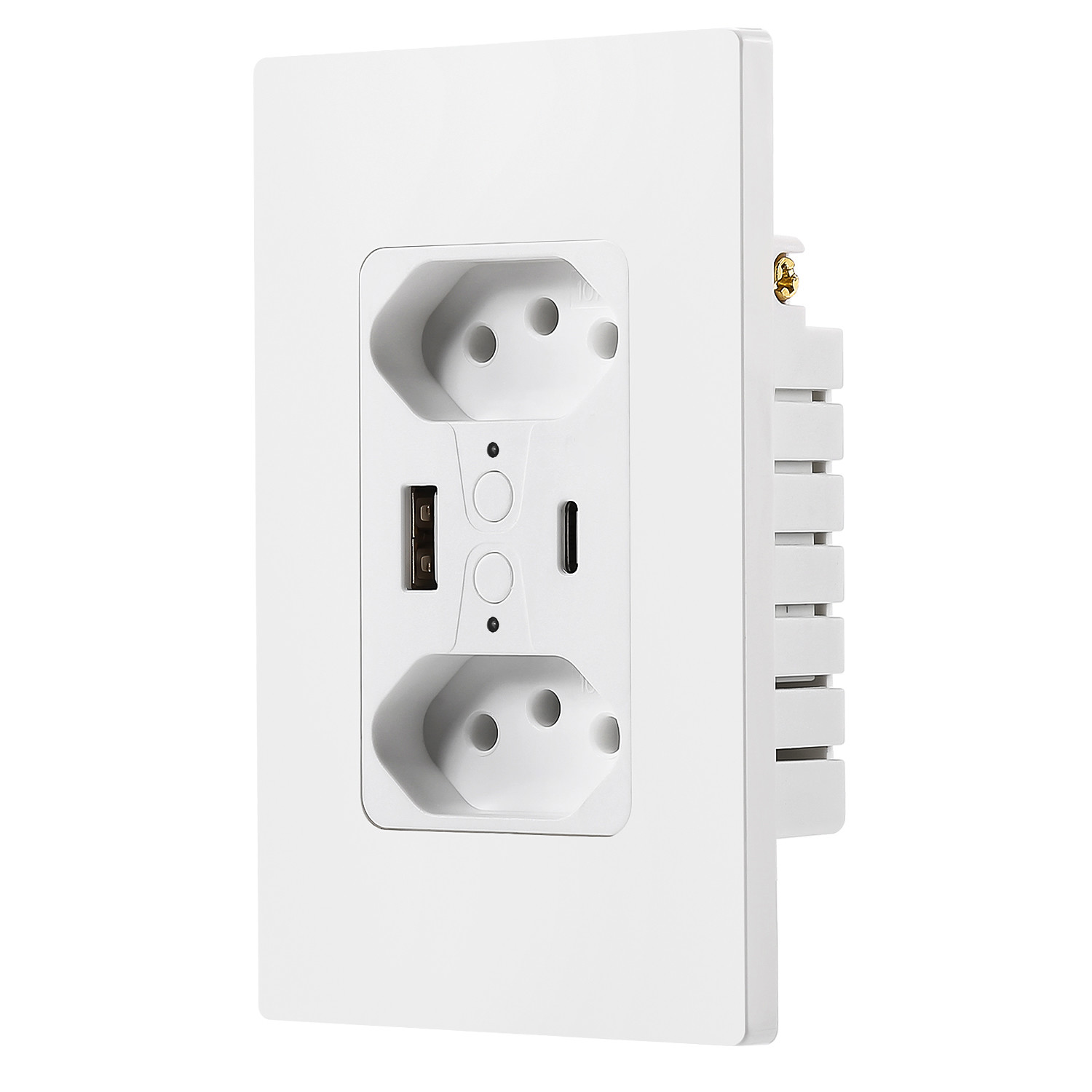 Annatel Tuya Wifi Brazilian Wall Outlet With USB And Type C Socket ...