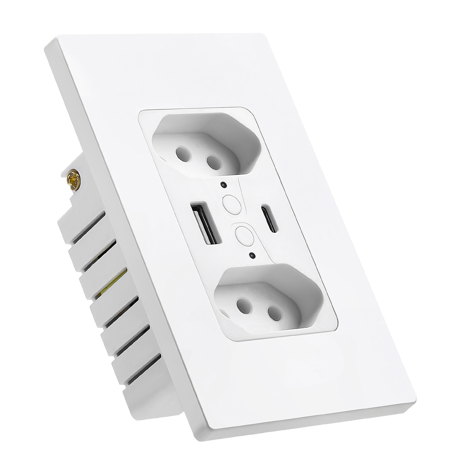 Annatel Tuya Wifi Brazilian Wall Outlet with USB & Type C