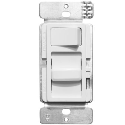 Wall Mount Triac Dimmer Switch LED Paddle Rocker 120V Lighting Controller Unit