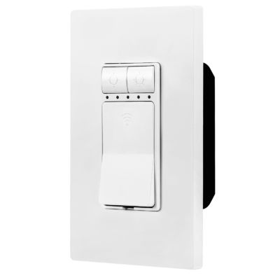 0-10V Rocker Light Dimmer Switch 110-277V Dimmable LED Panel Control Module
