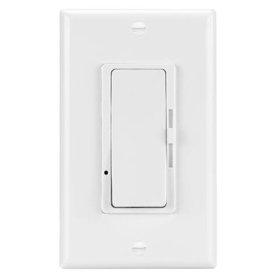 Low Profile Push Button 0-10V LED Dimmer Switch Rocker Control Module Unit