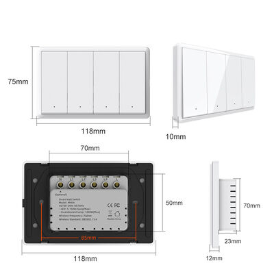 Tuya App And Voice Control  Smart Home Mechanical  Wifi Light Switch