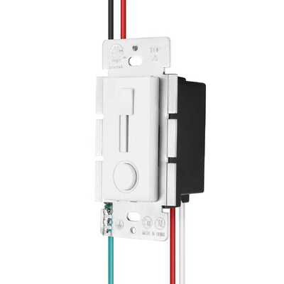 DC 12V Slider LED Dimmer Switch PWM Flicker-Free Smooth Dimming 0-100% for LED Strip Light 40W Max