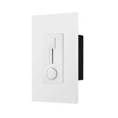 DC 12V Slider LED Dimmer Switch PWM Flicker-Free Smooth Dimming 0-100% for LED Strip Light 40W Max
